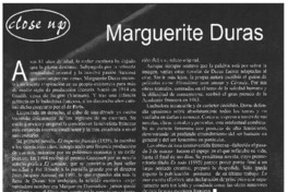 Marguerite Duras.