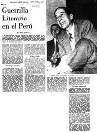 Guerrilla literaria en el Perú