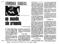 Armonía Somers: un mundo sin armonía