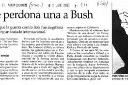 La Sontag no le perdona a Bush.
