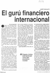 El Gurú financiero internacional