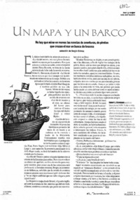 Un mapa y un barco