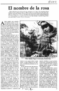 El nombre de la rosa