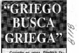 Griego busca griega"