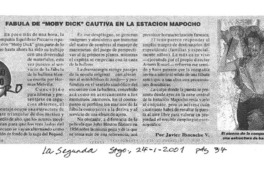 Fabula de "Moby Dick" cautiva en la Estación Mapocho