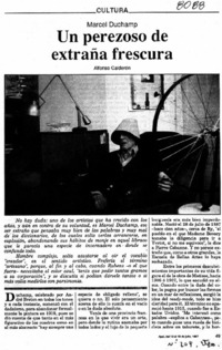 Un perezoso de extraña frescura