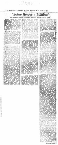 "Sobre héroes y tumbas"