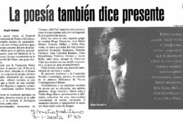 La poesía también dice presente