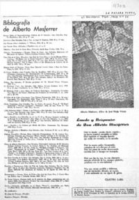 Bibliografía de Alberto Masferrer.