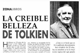 La creible belleza de Tolkien