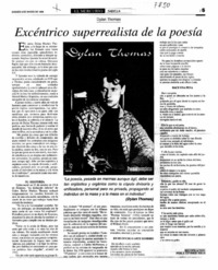 Excéntrico superrealista de la poesía
