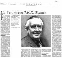Un verano con J.R.R. Tolkien