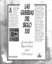 Las guerras del siglo XXI.