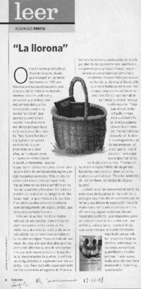 La llorona