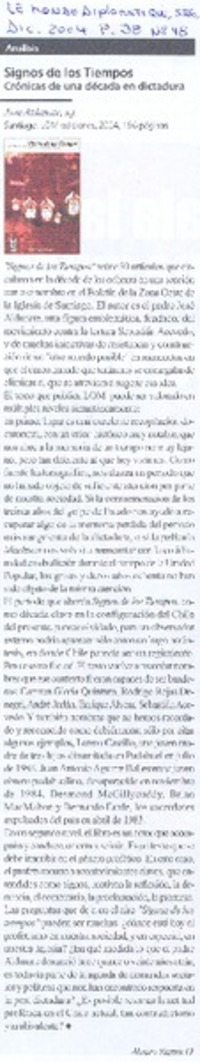 Signos de los tiempos