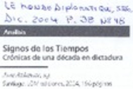 Signos de los tiempos