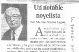 Un notable novelista