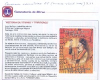 Comentario de libros