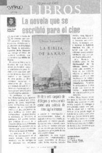 La novela que se escribió para el cine
