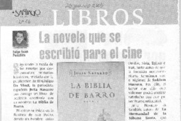 La novela que se escribió para el cine