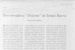 Tres miradas a "Tridente" de Tomás Harris