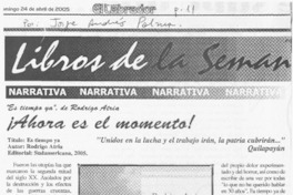 ¡Ahora es el momento!