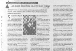 Los Nudos de corbata de Jorge Luis Borges