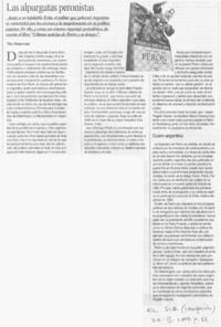 Las alpargatas peronistas