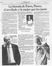 La Historia de Parra, Flores, el arrollado y la mujer que los juntó