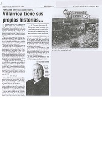 Villarrica tiene sus propias historias...