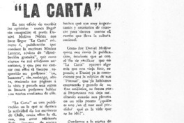 La carta