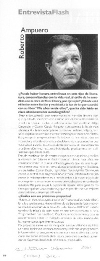 Entrevista flash [entrevista]