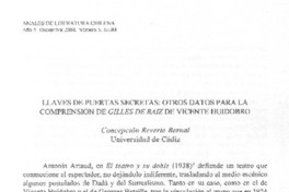 Llaves de puertas secretas