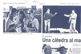 Una cátedra al machismo y el desquicio humano