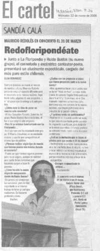 Rodofloripondéate : [entrevista]