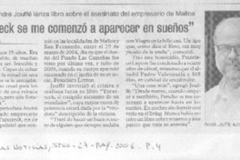 "Yuraszeck se me comenzó a aparecer en sueños"