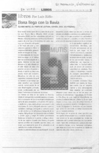 Ilona llega con la lluvia