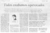 Todos estábamos equivocados