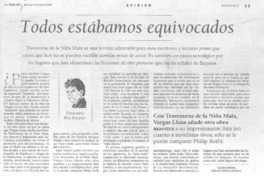 Todos estábamos equivocados