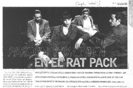 Pasión y crimen en el rat pack