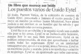 Los Puestos varios de Guido Eytel