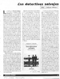 Los detectives salvajes