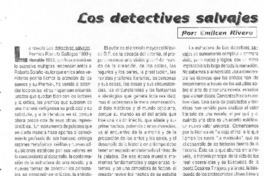 Los detectives salvajes