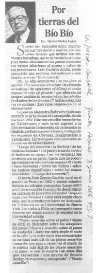 Por tierras del Bío Bío