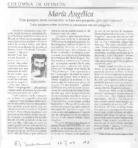 María Angélica