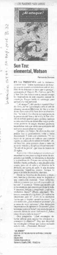 Sun Tzu: elemental, Watson