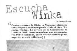 Escucha winka [entrevista]
