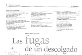 Las fugas de un descolgado