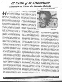 El Exilio y la literatura
