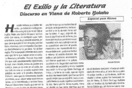 El Exilio y la literatura